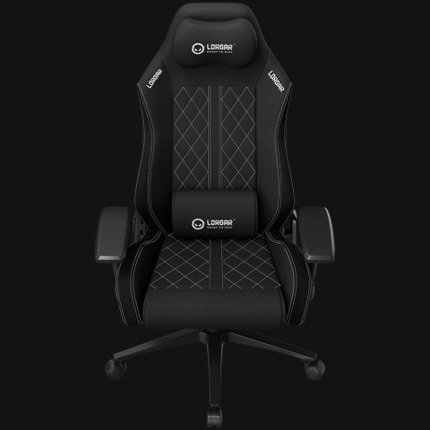LORGAR Fotel Gamingowy Advanced CHA41, Czarno Biały