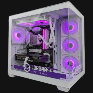 LORGAR Komputer Gamingowy Advanced A201, Biały