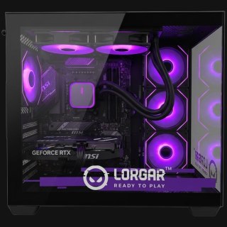 LORGAR Komputer Gamingowy Advanced A201, Czarny