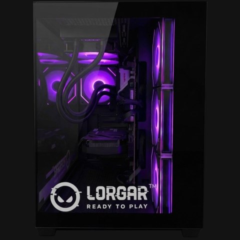 LORGAR ADVANCED A201 - AMD 7500F 6C/12T, 240 AIO, NVIDIA RTX 5060Ti 16GB, 32GB@6400mhz, 1TB SSD NVME, 750W PSU, Black, 3Y