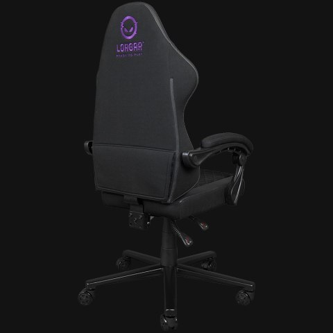 LORGAR CHA21 Fabric+PVC Gaming Chair Advanced Black/Purple