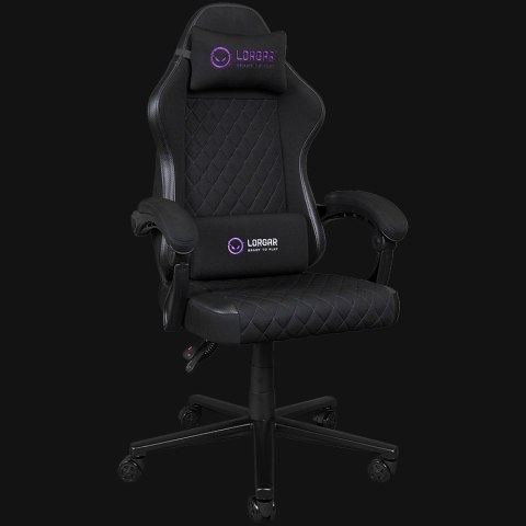 LORGAR CHA21 Fabric+PVC Gaming Chair Advanced Black/Purple