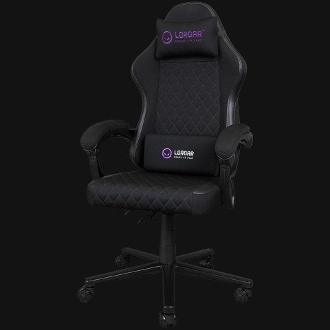 LORGAR CHA21 Fabric+PVC Gaming Chair Advanced Black/Purple