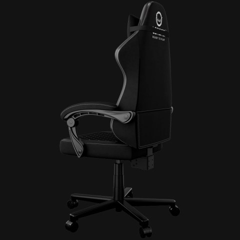 LORGAR CHA21 Fabric+PVC Gaming Chair Advanced Black/White