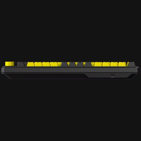 LORGAR Gaming Keyboard KBA4175 Advanced Wired 75% Yellow EN
