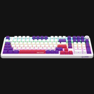 LORGAR Gaming Keyboard KBA4195 Advanced Wired White EN