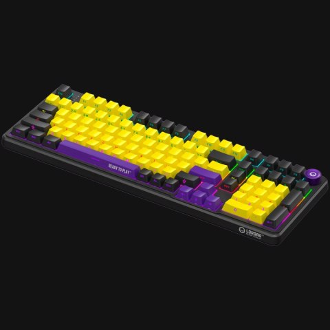 LORGAR Gaming Keyboard KBA4195 Advanced Wired Yellow EN