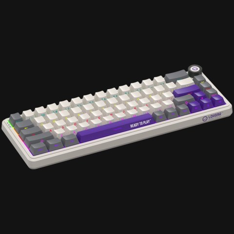 LORGAR Gaming Keyboard KBA41M Advanced Wired 65% Retro EN