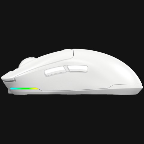 LORGAR Gaming Mouse MSA10WR Advanced Wireless PixArt 3311 White