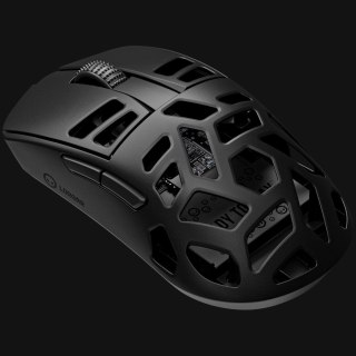 LORGAR Mysz Gamingowa MSE90W, Bezprzewodowa ze stopu magnezu,Czarna