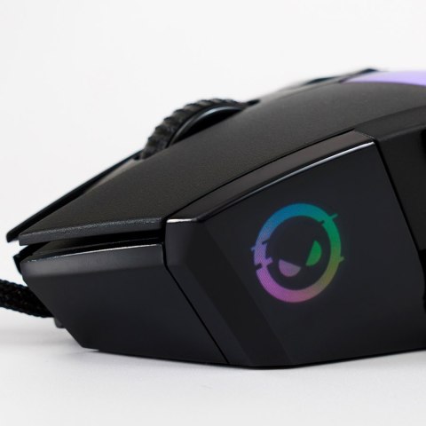 LORGAR Mysz Gamingowa Pro MSP80, 8000 Hz, Czarna